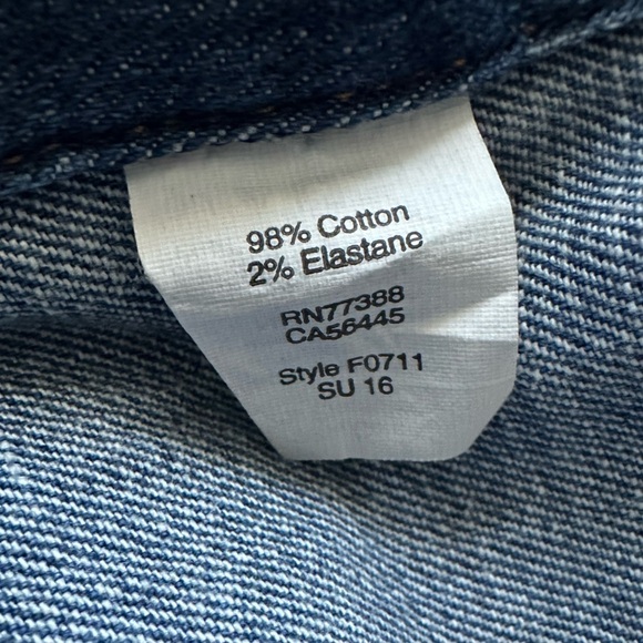 J‎ Crew Jean Jacket XS - Picture 5 of 5